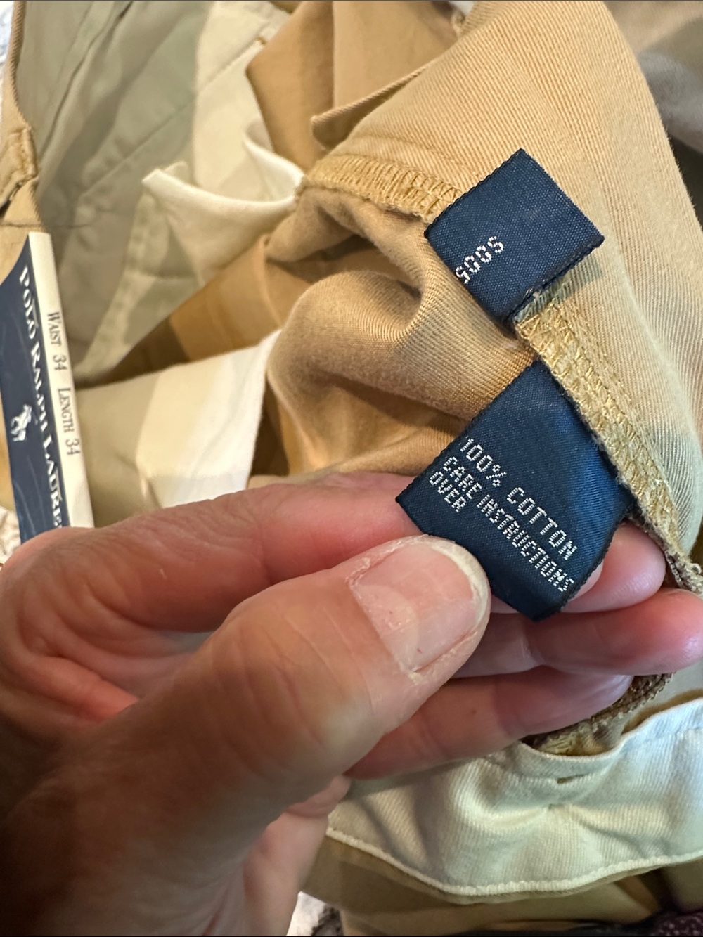 NWT Polo Ralph Lauren The Hammond Pant Sz 34x34 - Picture 4 of 4